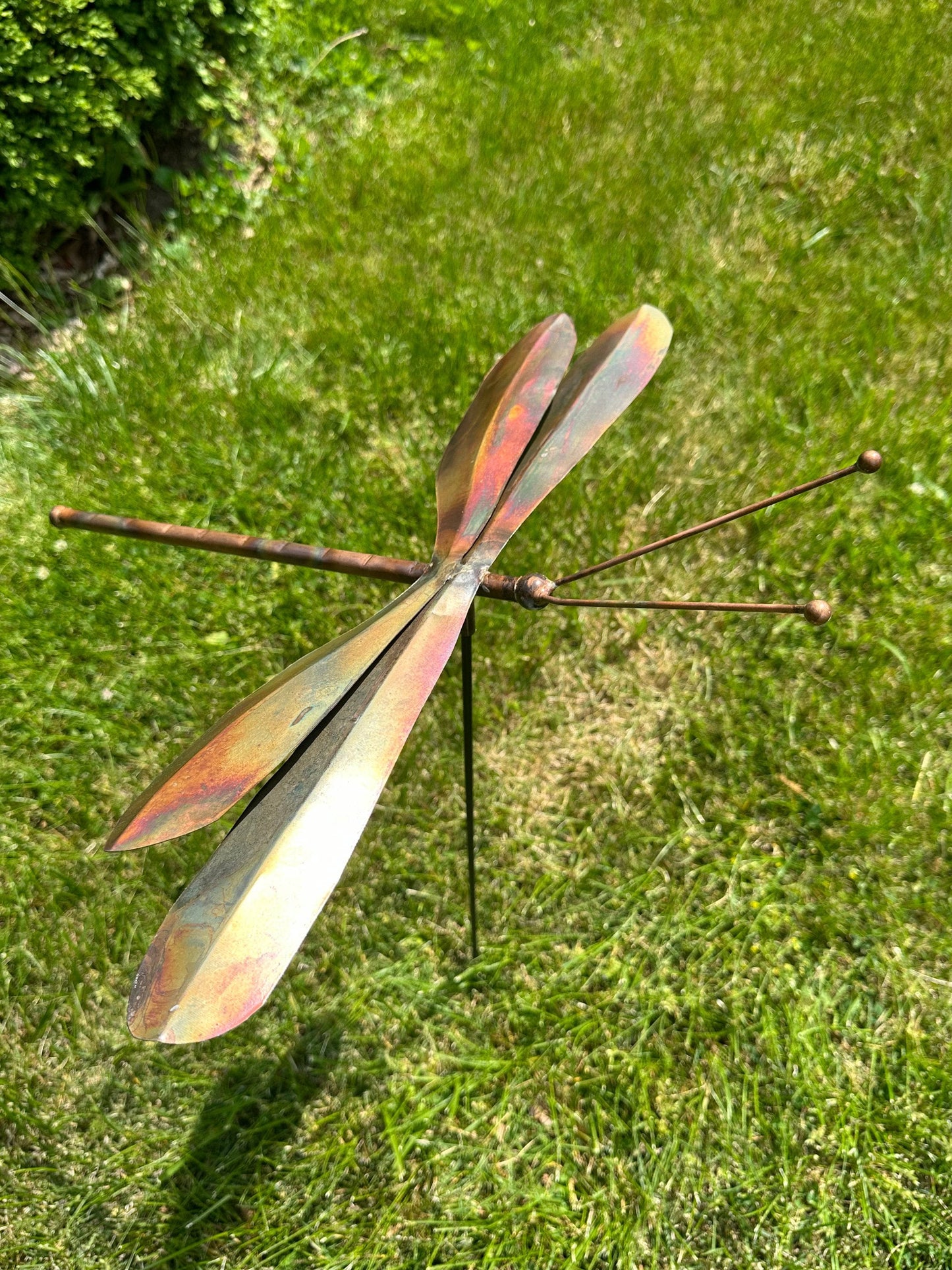 Happy Gardens - Dragonfly Garden Stake Bold