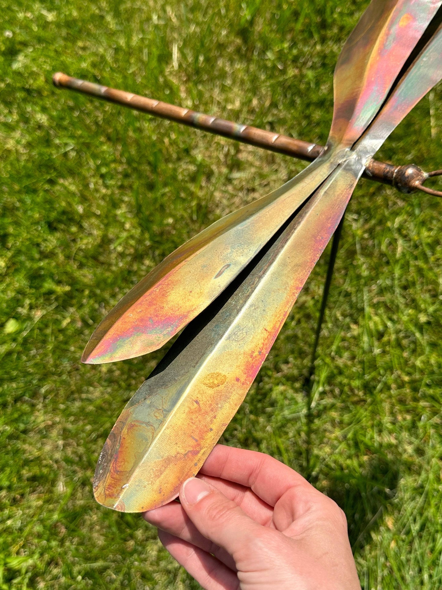 Happy Gardens - Dragonfly Garden Stake Bold