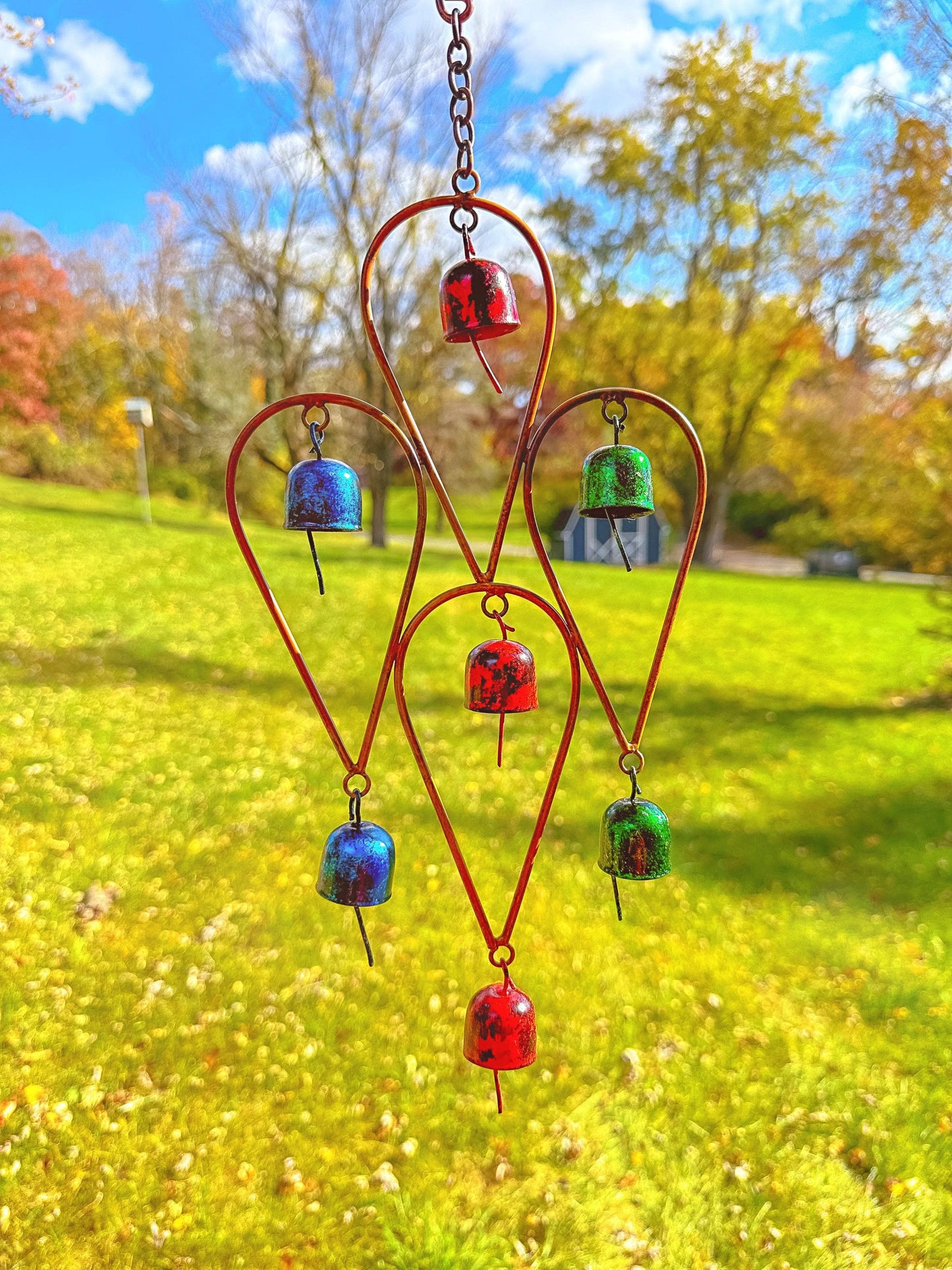 Happy Gardens - Teardrop Multicolor Wind Chime