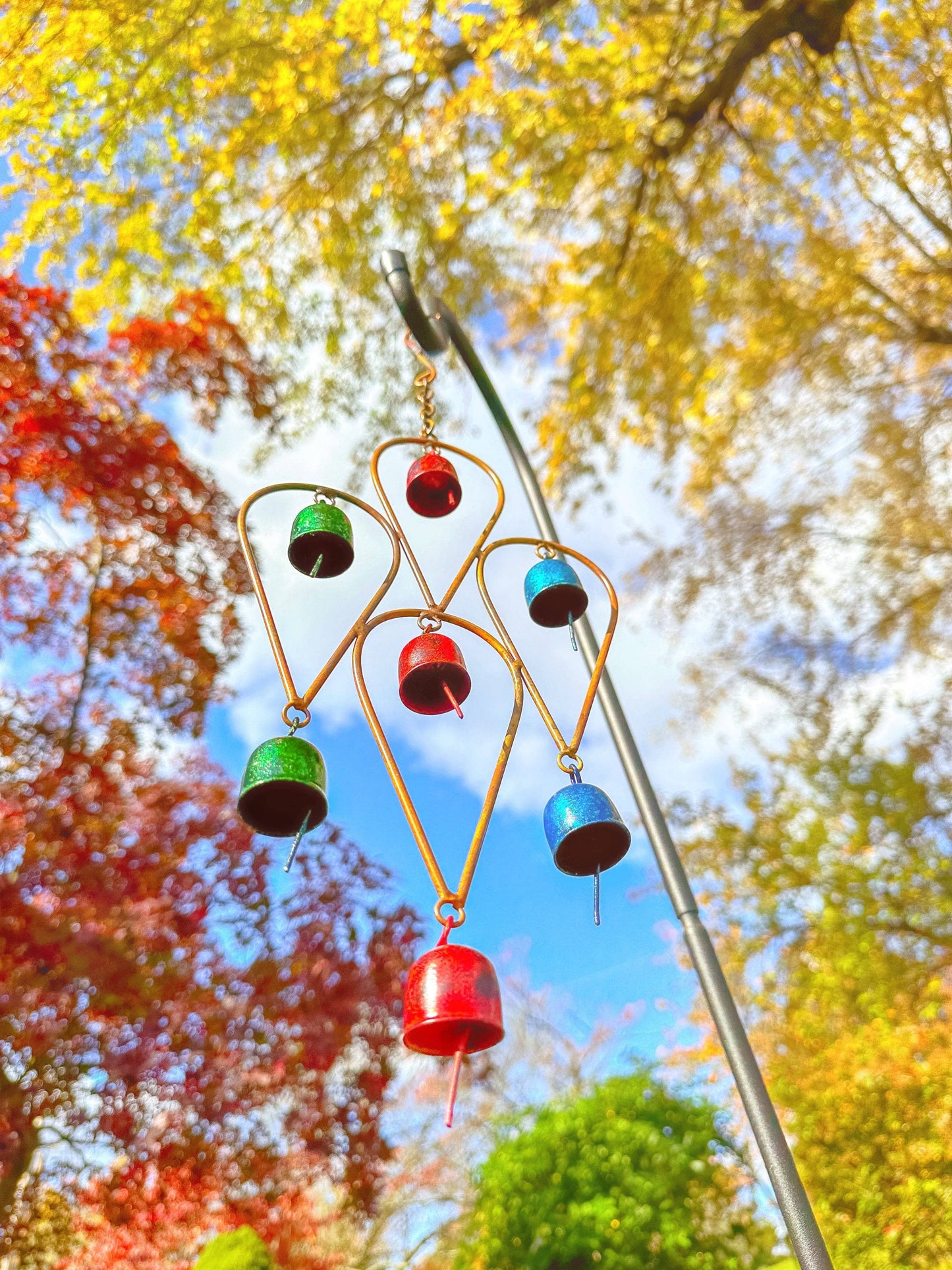 Happy Gardens - Teardrop Multicolor Wind Chime