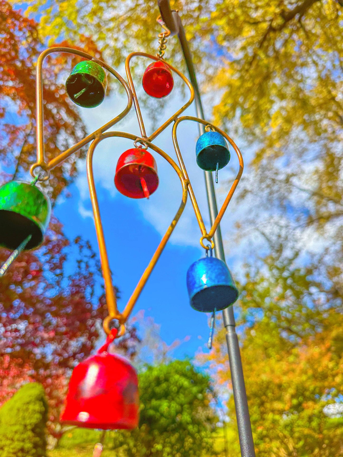 Happy Gardens - Teardrop Multicolor Wind Chime