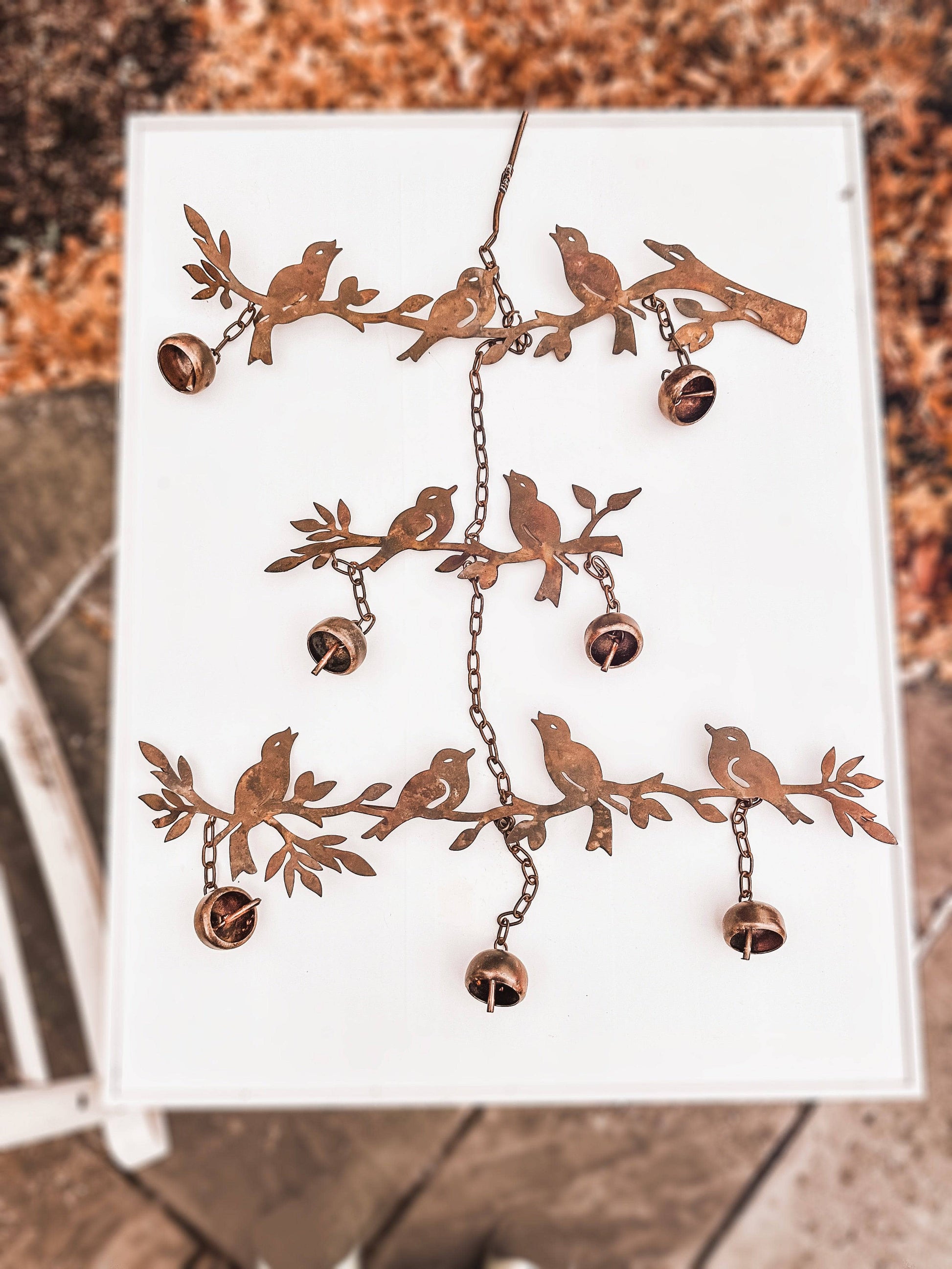 Birds and Branches Wind Chime - Happy Gardens