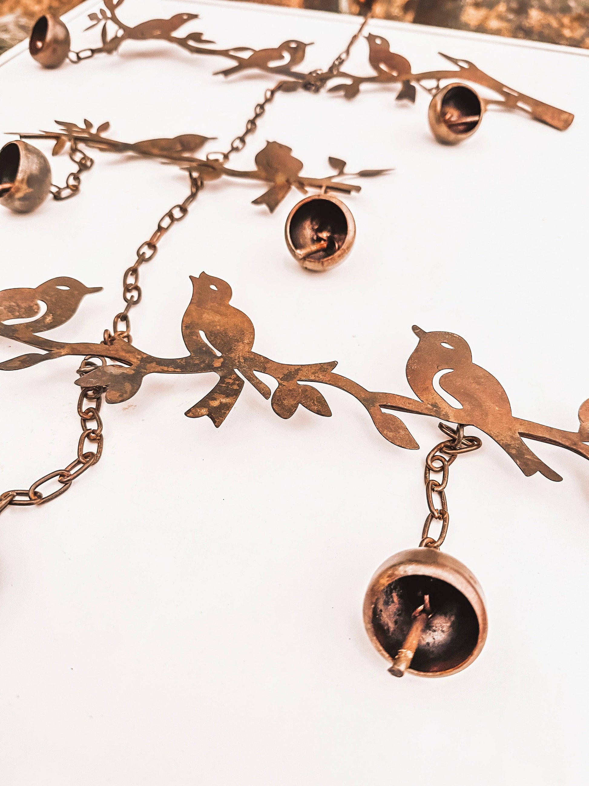 Birds and Branches Wind Chime - Happy Gardens