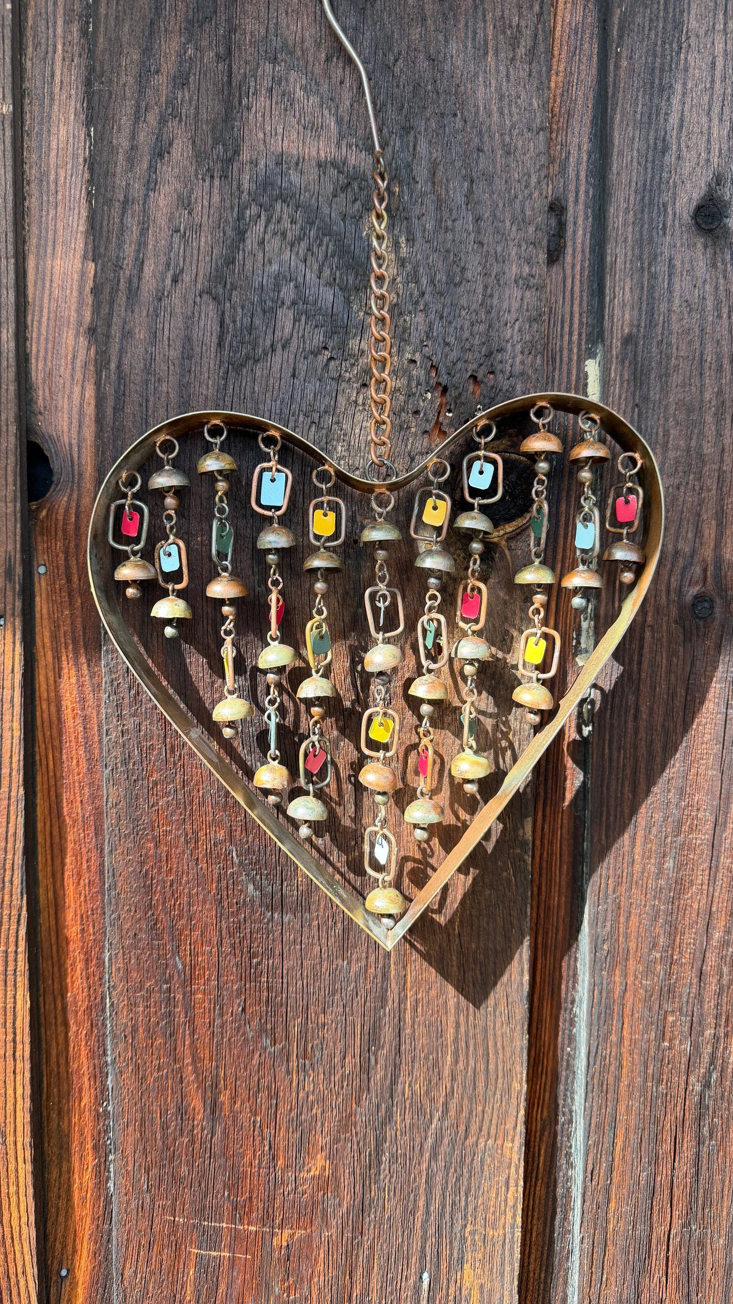 Happy Gardens - Heart with Dangles Ornament and Wind Chime