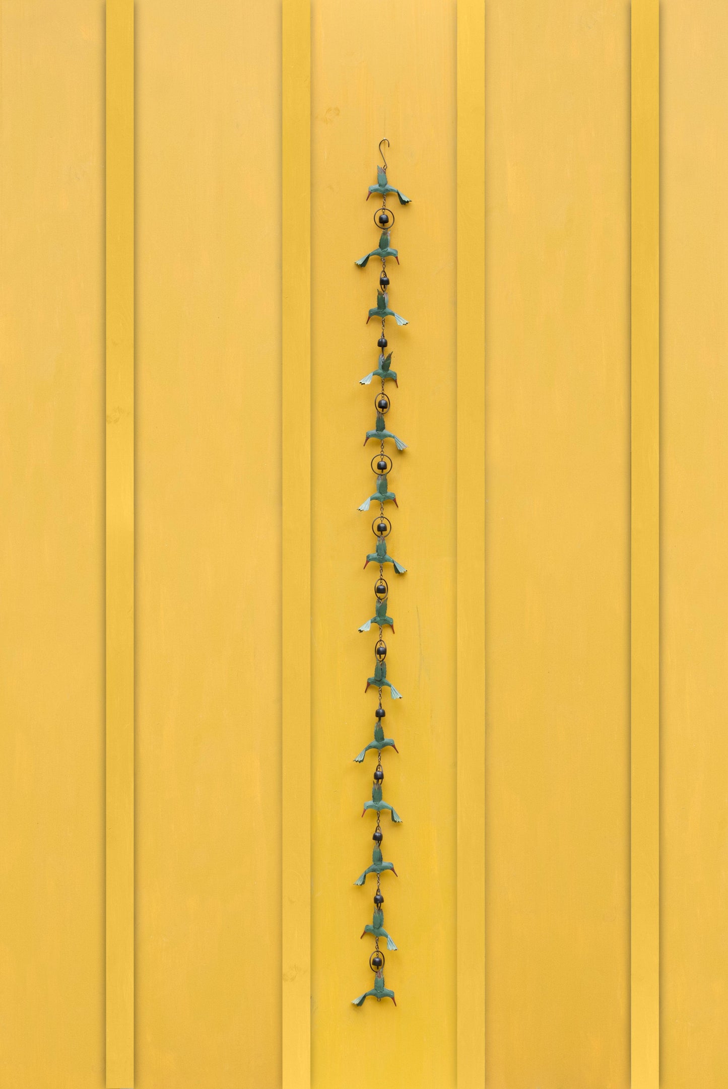 Hummingbird Multicolor Rain Chain - Happy Gardens