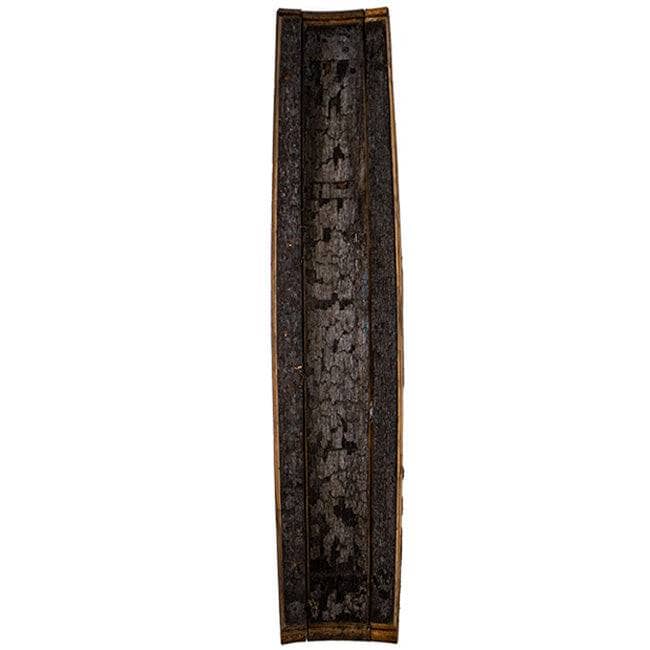 Whiskey Barrel Porch Sign - Happy Gardens