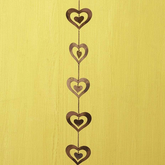 Happy Gardens - Hanging Hearts Ornament