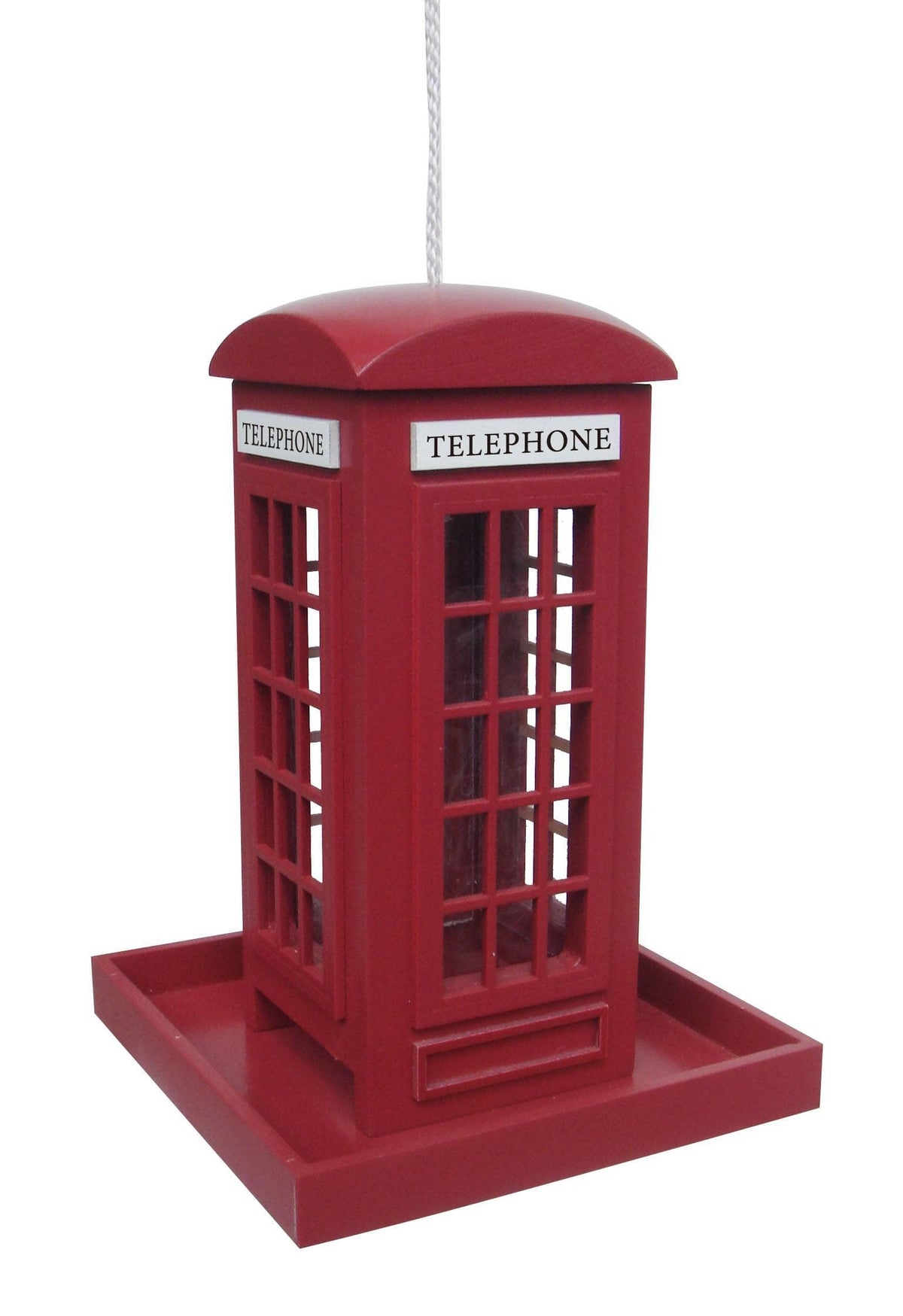 Telephone Booth Bird Feeder