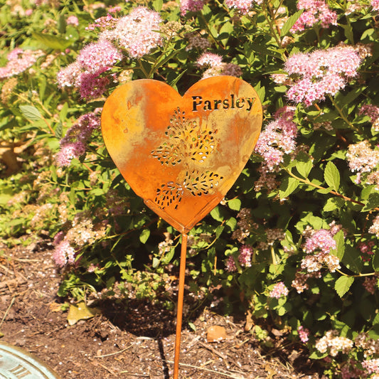 Happy Gardens - Parsley Herb Garden Stake