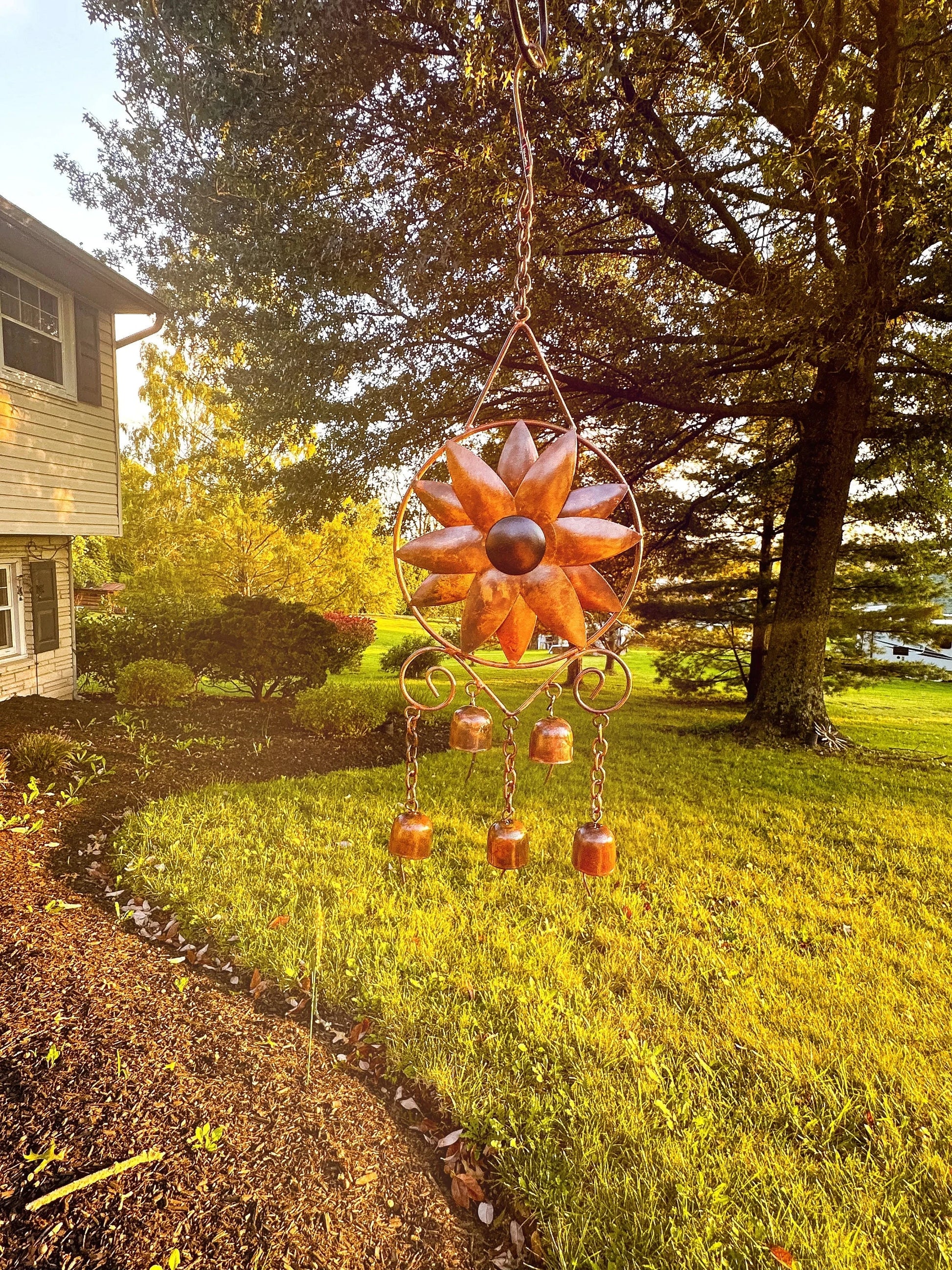 Happy Gardens - Hanging Flower Wind Chime