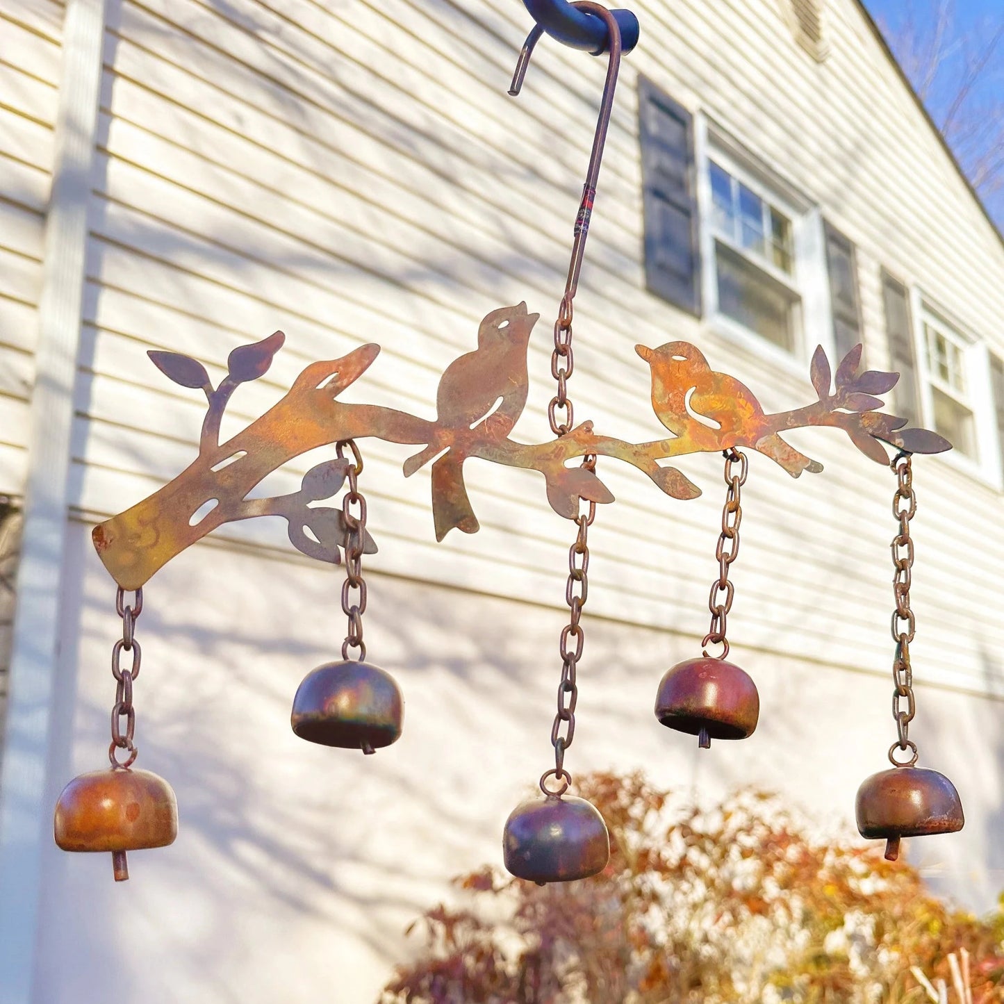 Happy Gardens - Birds w/Bells Wind Chime