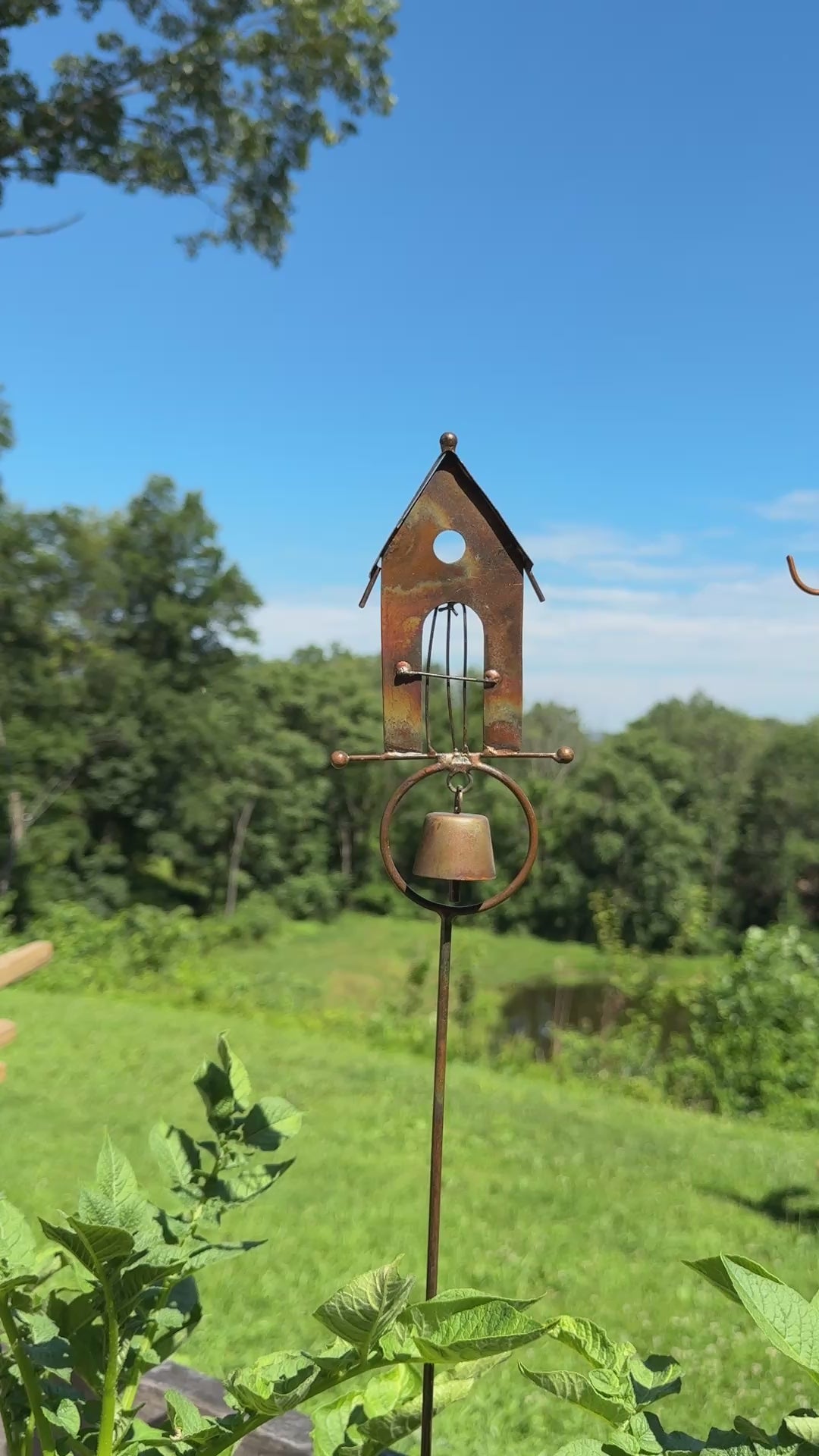 Happy Gardens - Bird Houses Garden Decor Stakes