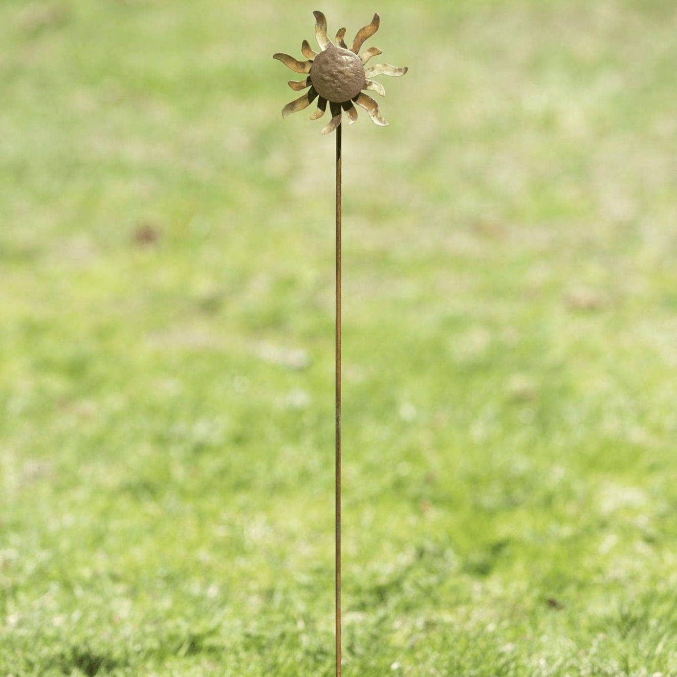Textured Sun Garden Spinner 4" - Happy Gardens