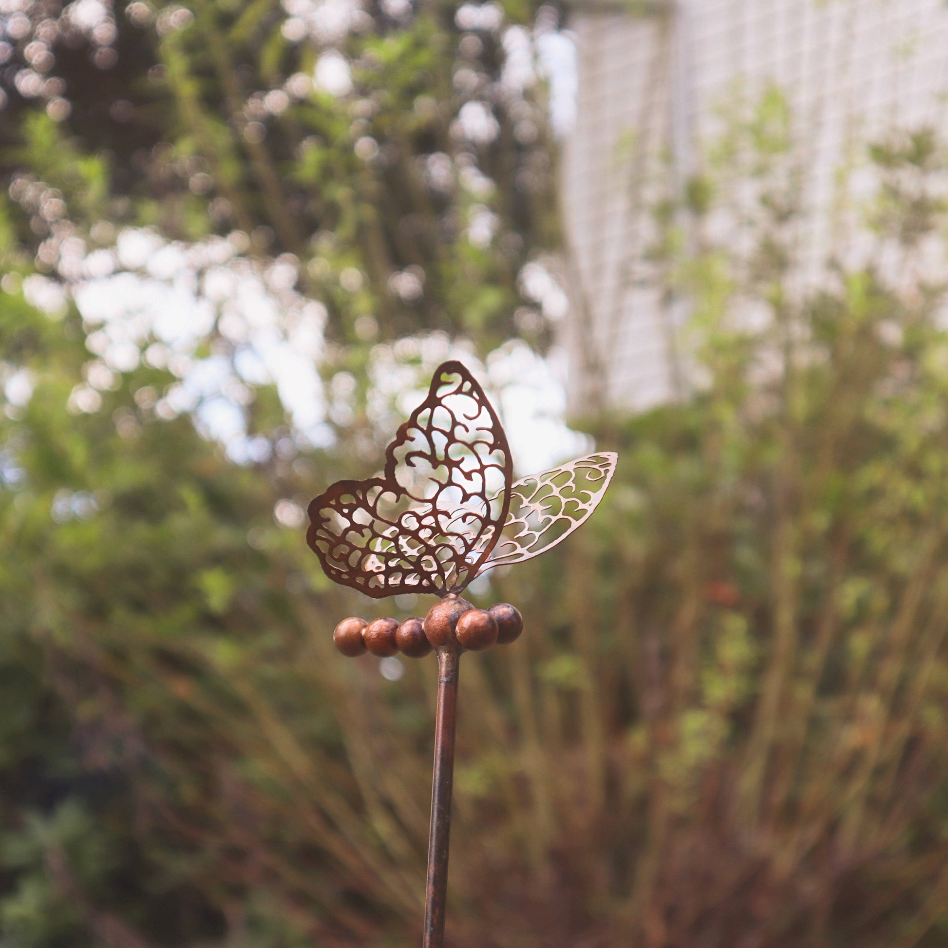 Openwork Dragonfly Garden Stake - Happy Gardens