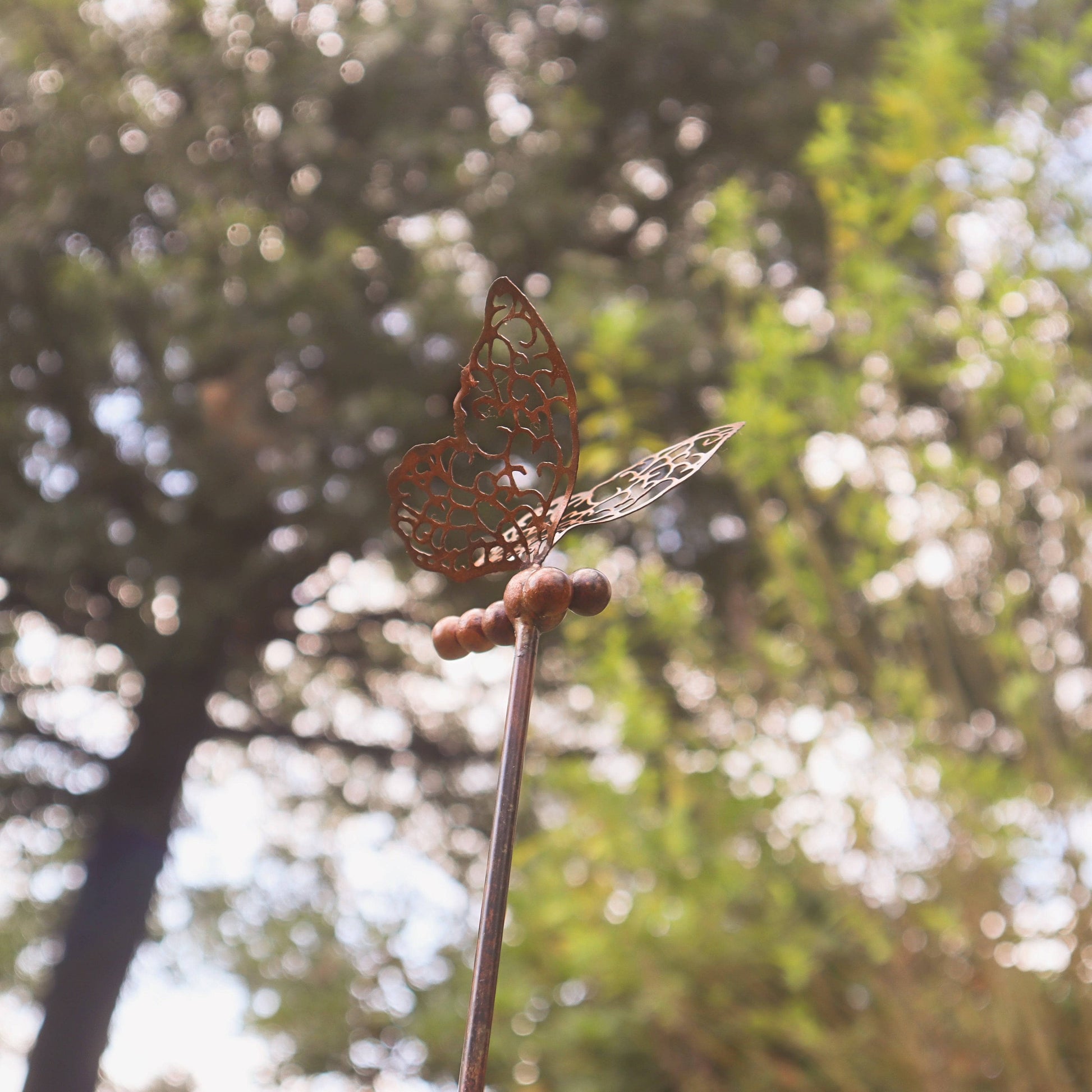 Openwork Dragonfly Garden Stake - Happy Gardens