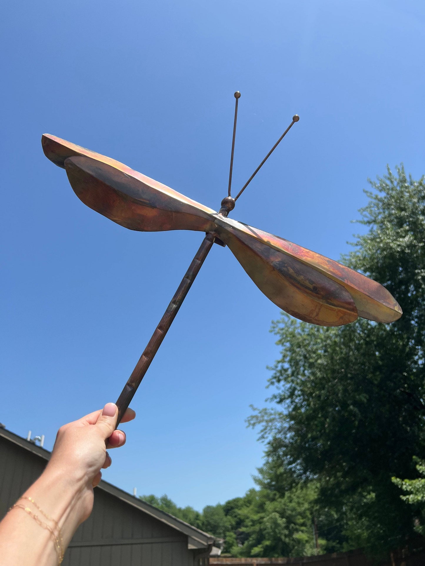 Happy Gardens - Hanging Dragonfly