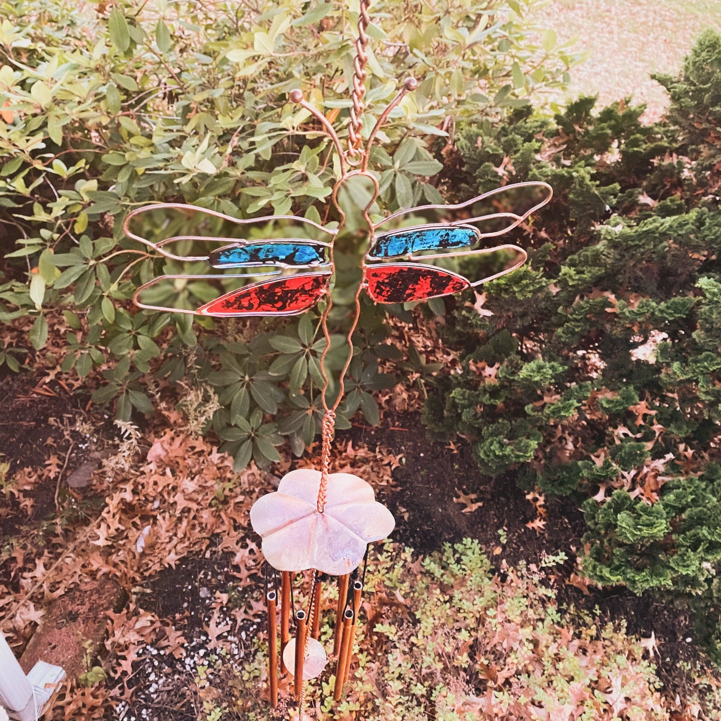 Dragonfly Pipes Wind Chime - Happy Gardens