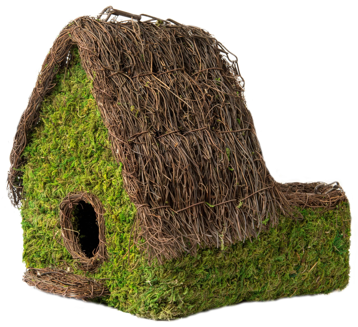 Woven Maison Plantable Moss Birdhouse - Happy Gardens