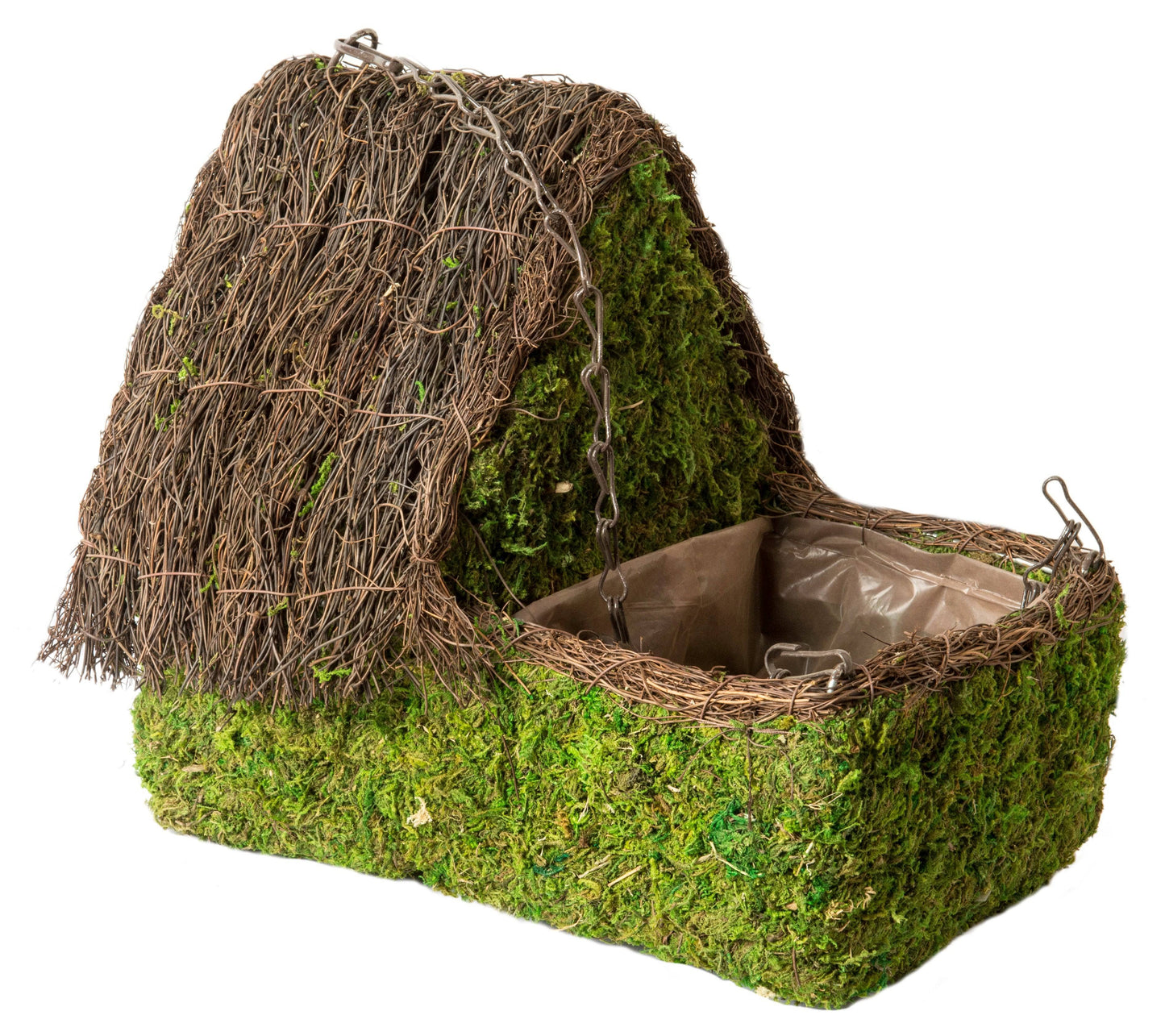 Woven Maison Plantable Moss Birdhouse - Happy Gardens