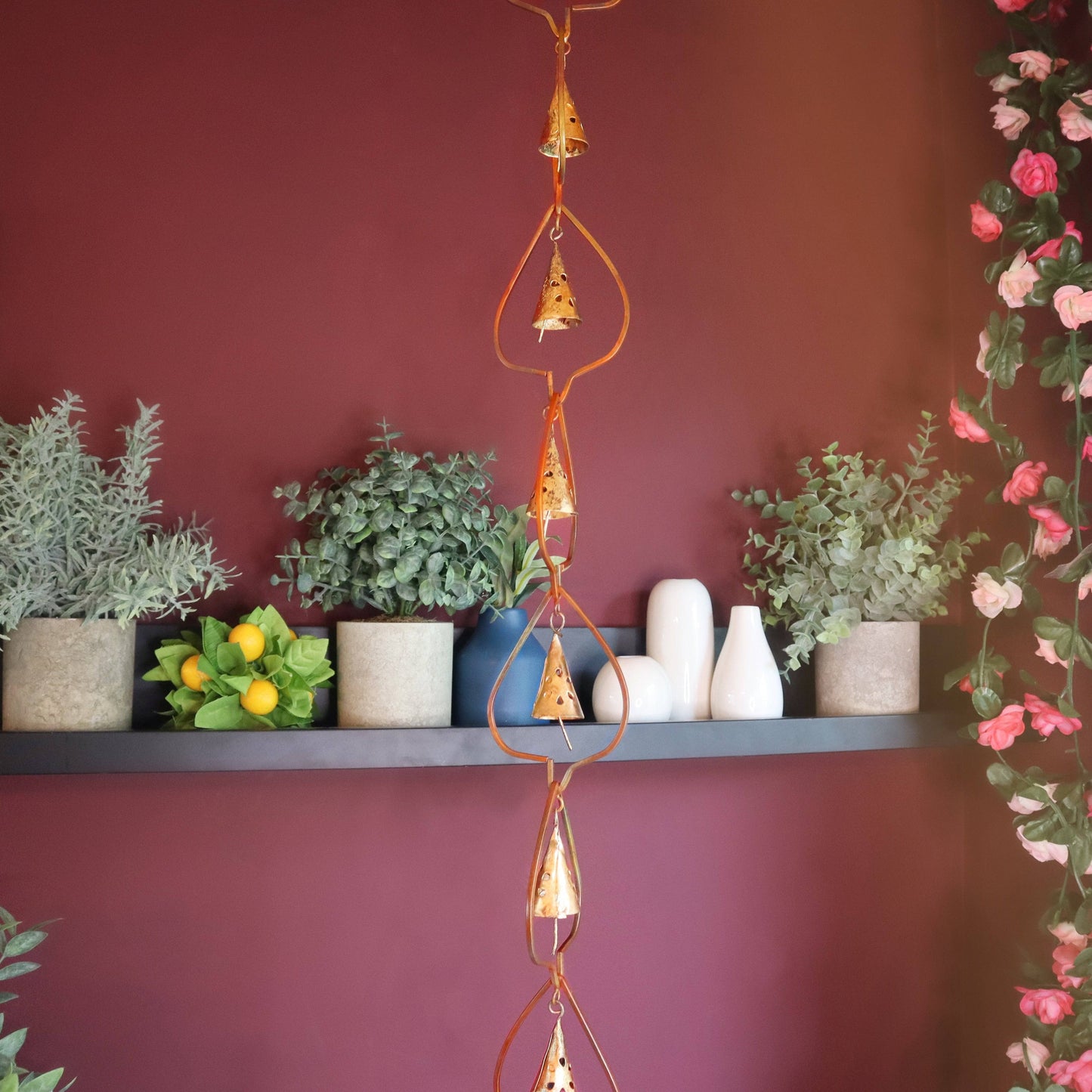 Happy Gardens - Aspen with Bell Rain Chain