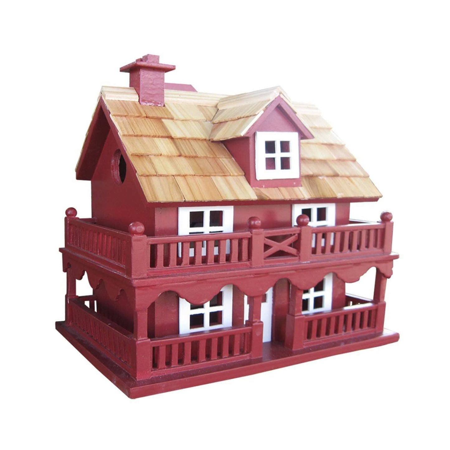 Happy Gardens - Beauty And The Birdhouse Red