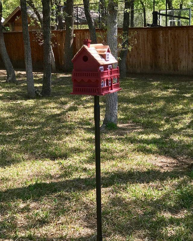 Happy Gardens - Beauty And The Birdhouse Red