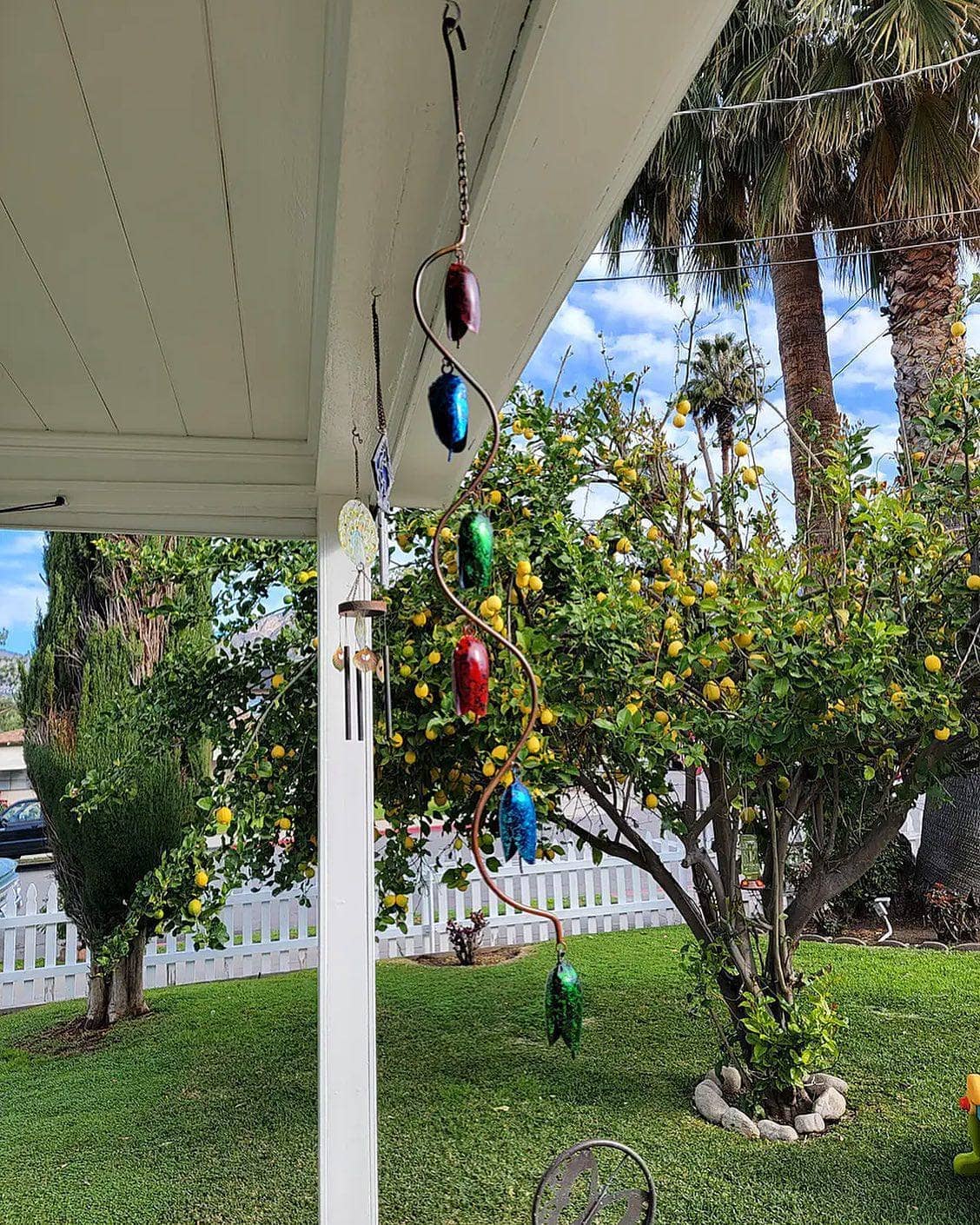 Happy Gardens - Bell Spiral Multicolor Wind Chime