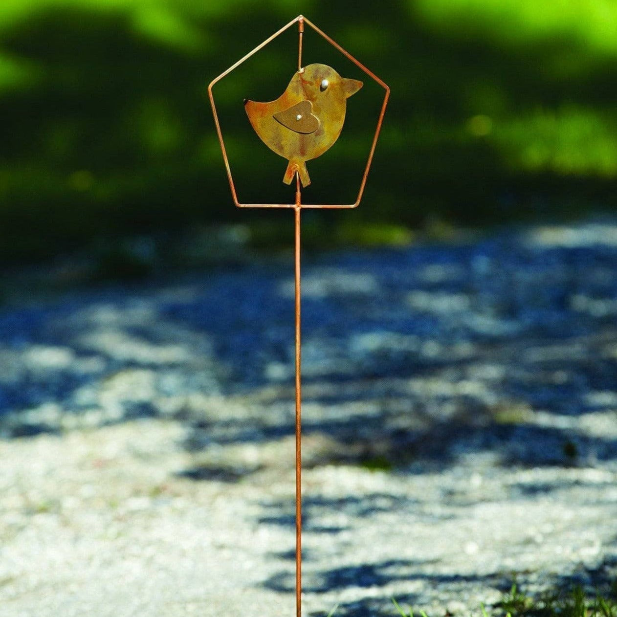 Happy Gardens - Bird in House Garden Stake