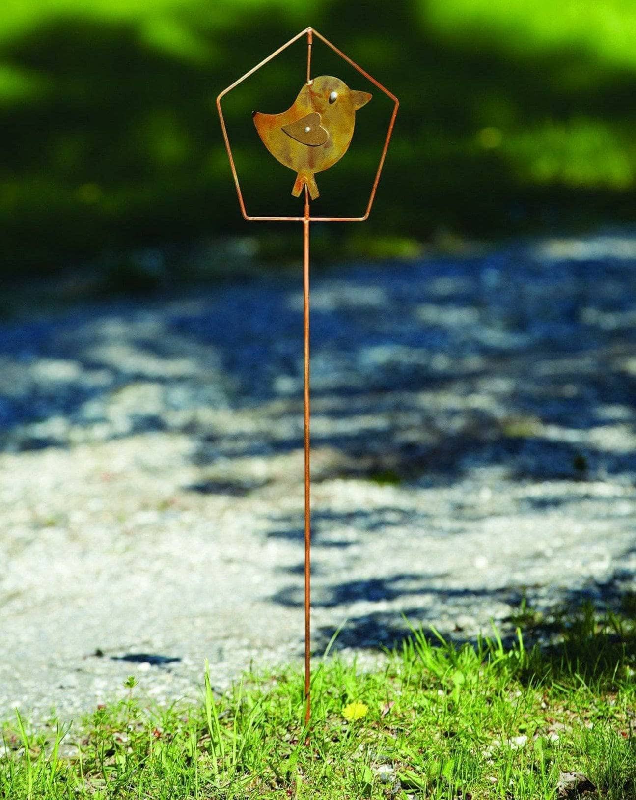 Happy Gardens - Bird in House Garden Stake
