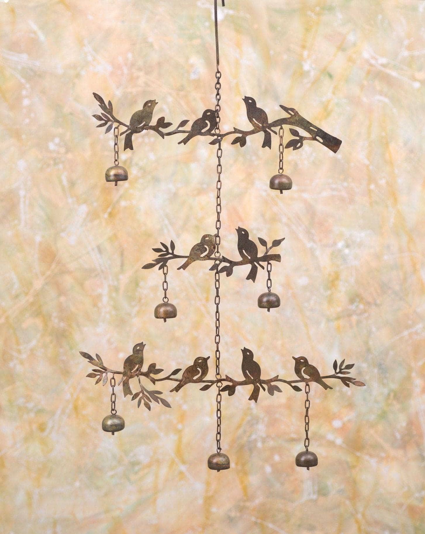 Birds and Branches Wind Chime - Happy Gardens