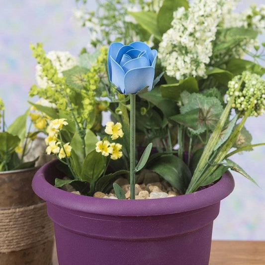 Happy Gardens - Blue Rose Plant Pick