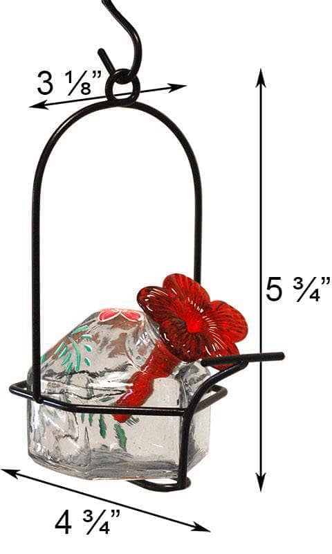 Botanica Lunch Pail Hummingbird Feeder - Happy Gardens