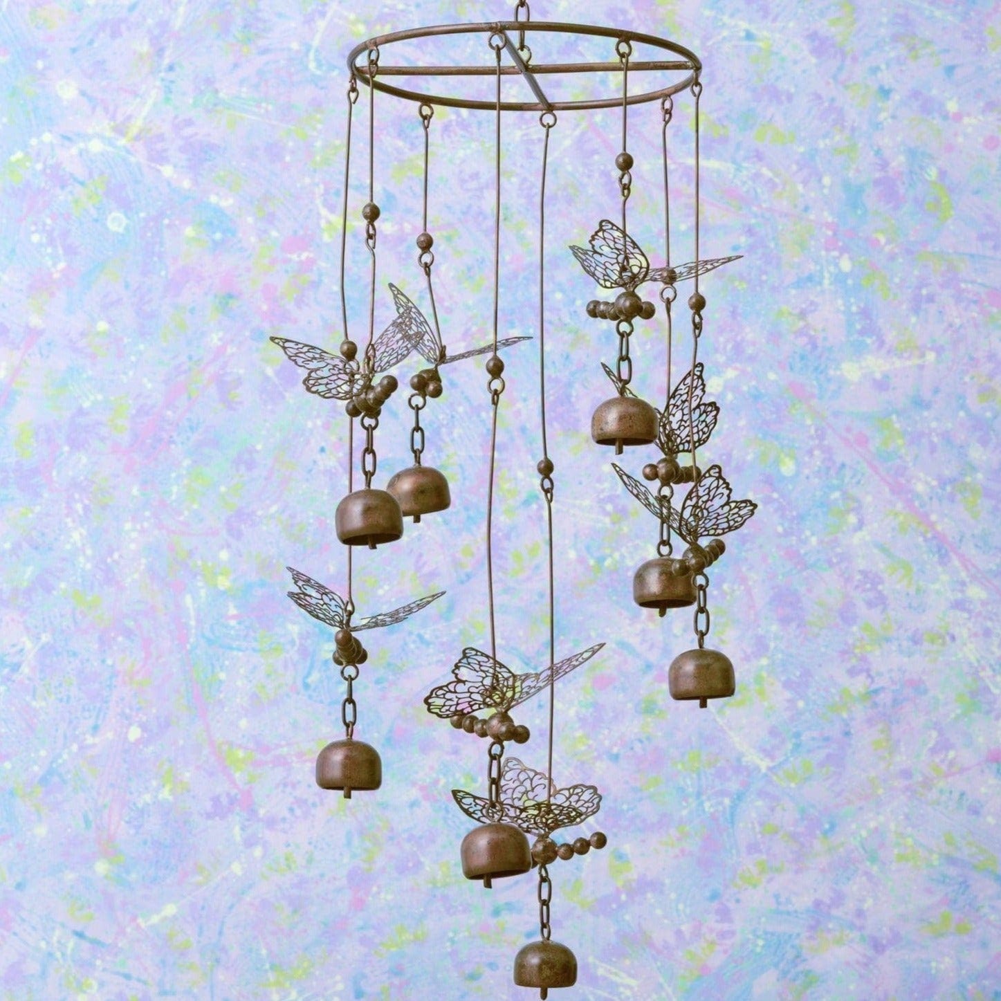 Butterfly Bells Mobile - Happy Gardens