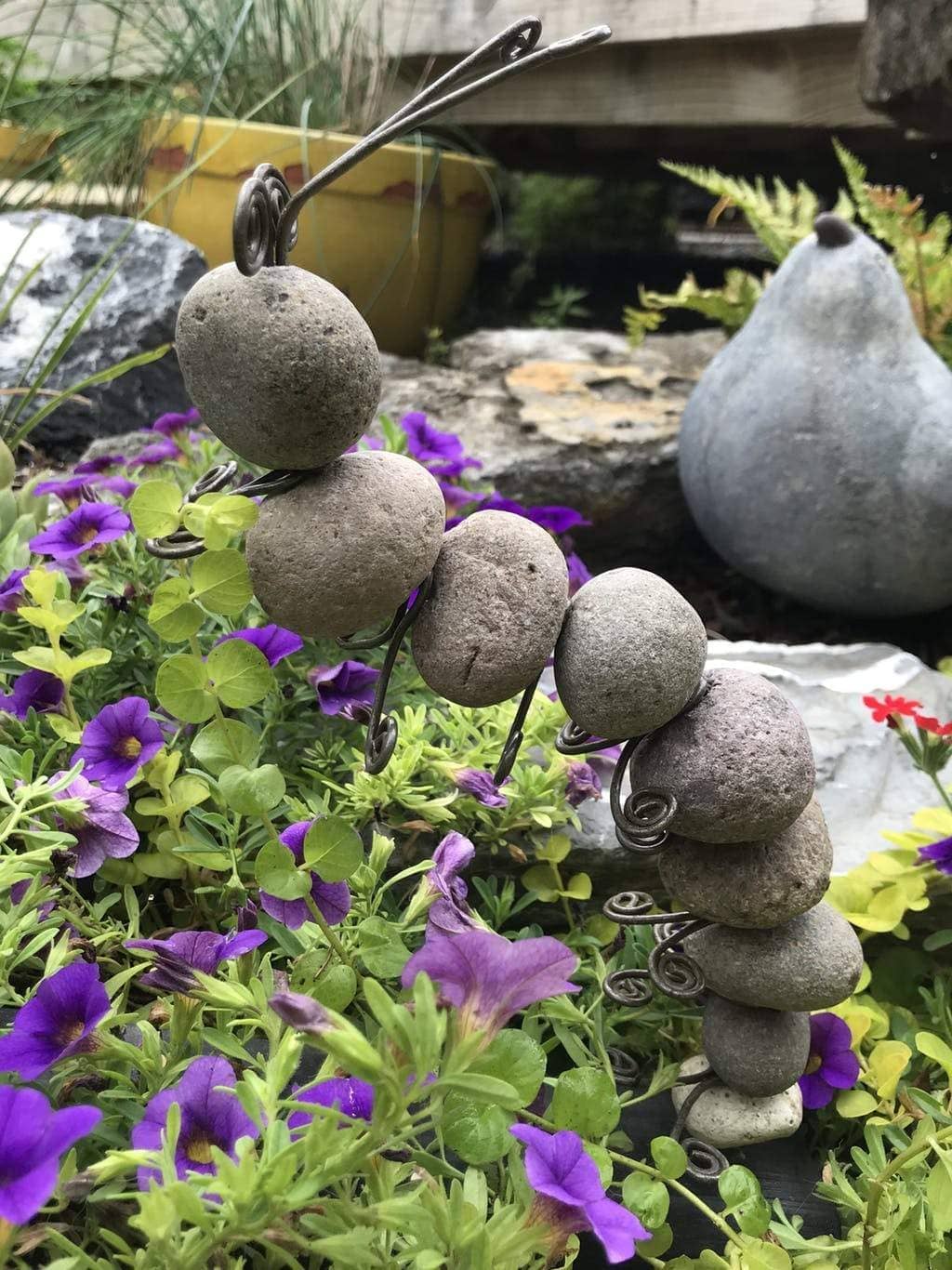 Happy Gardens - Caterpillar Garden Statue