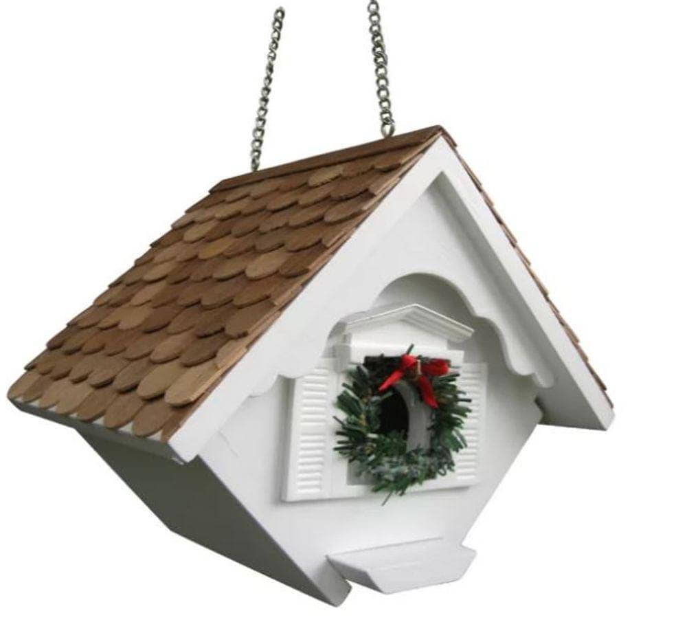 Happy Gardens - Sparrow Christmas Bird House