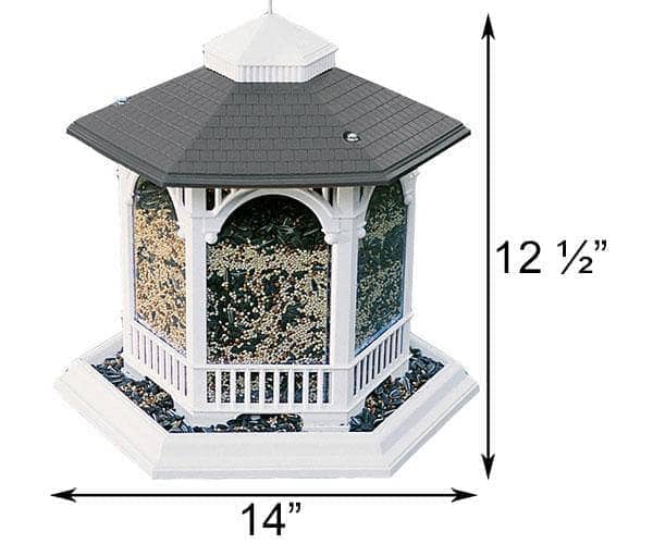Deluxe Gazebo Bird Feeder - Happy Gardens