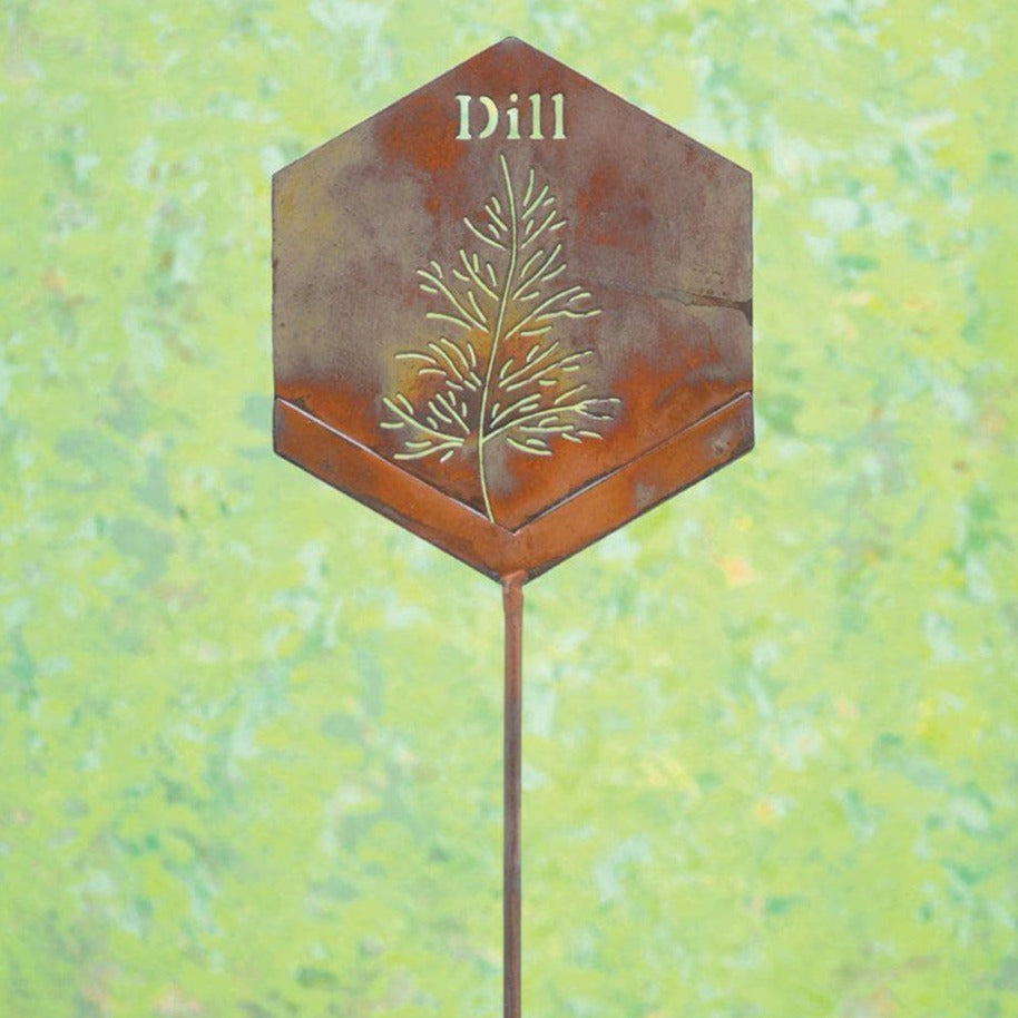 Happy Gardens - Dill Herb Garden Stake