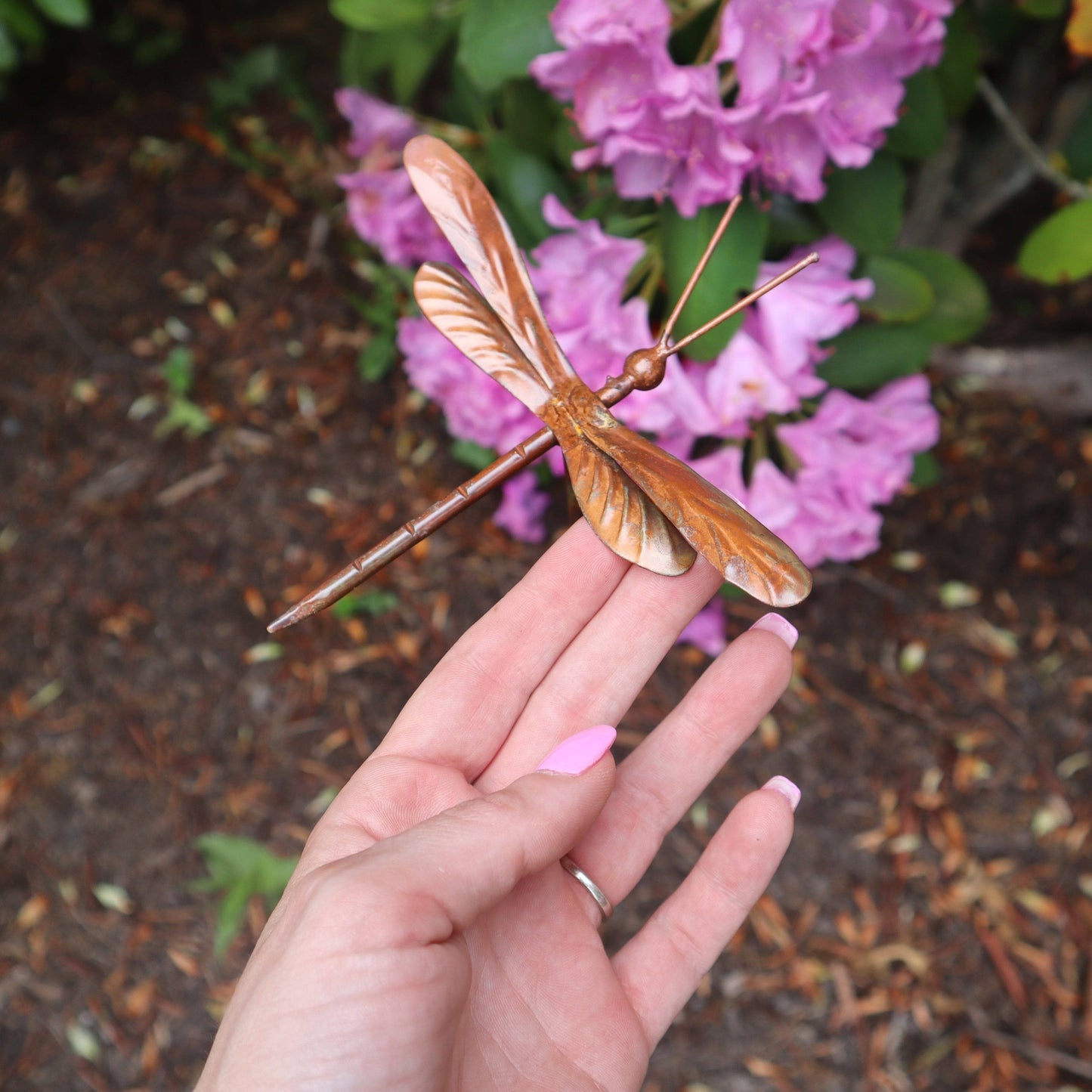 Happy Gardens - Dragonfly Garden Stake