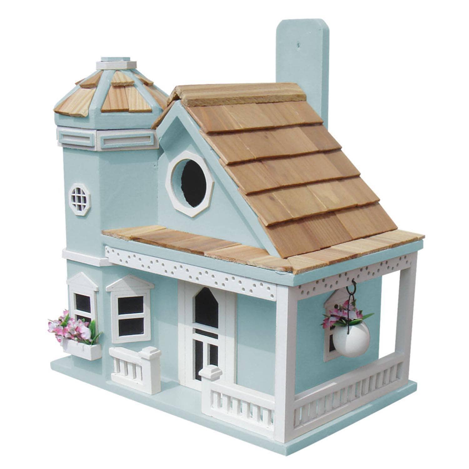 Happy Gardens - Flower-Pot Cottage Birdhouse