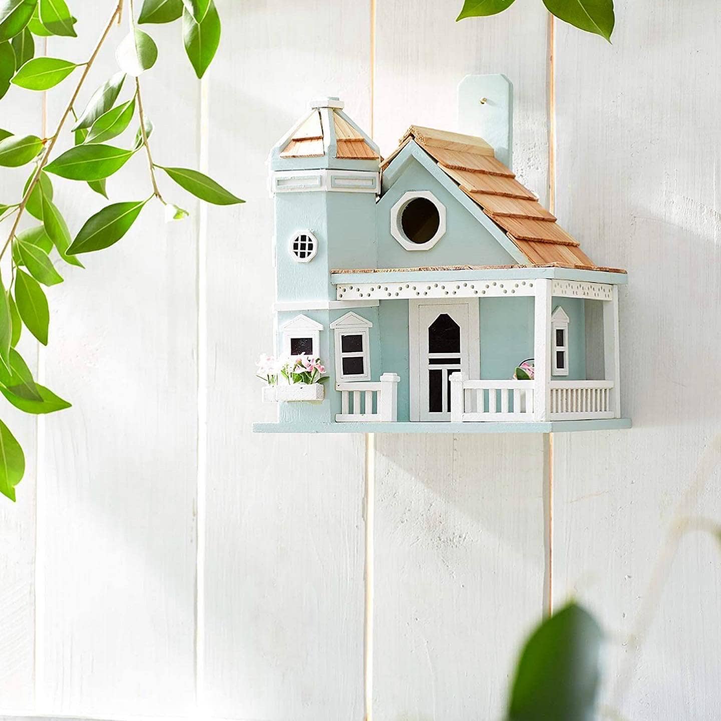 Happy Gardens - Flower-Pot Cottage Birdhouse