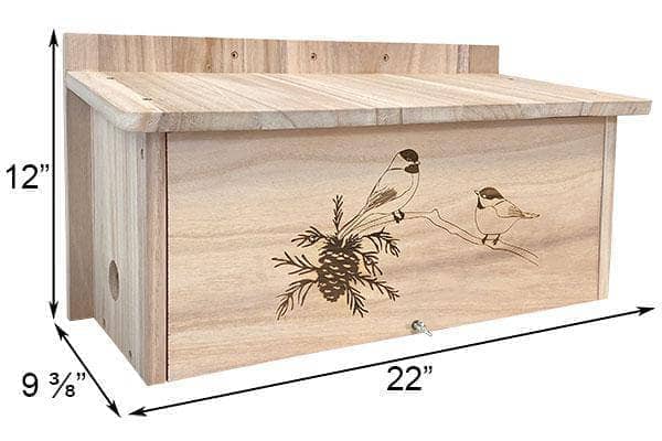 Horizontal Winter Roost - Happy Gardens