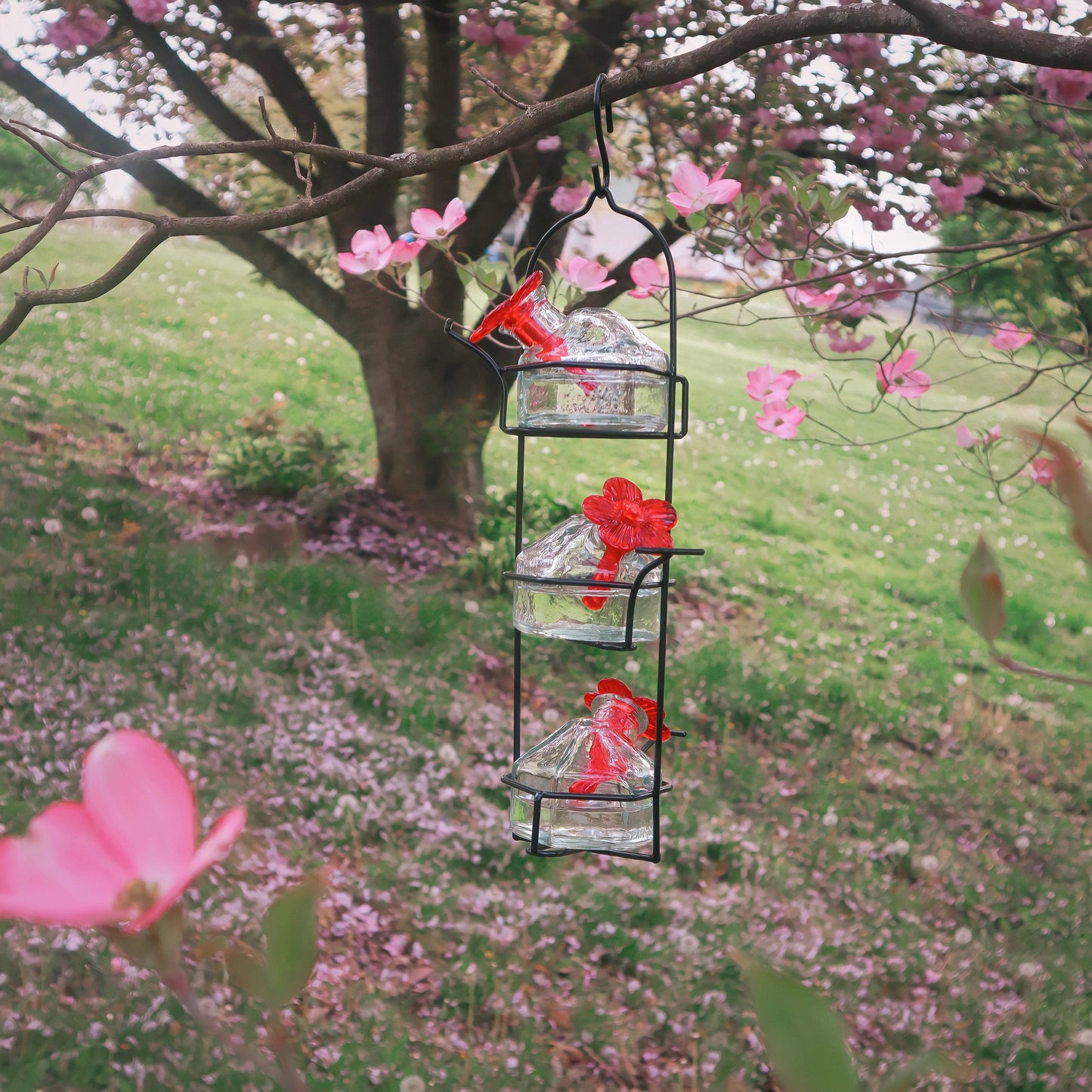 Lunch Pail Hummingbird Feeder - Happy Gardens