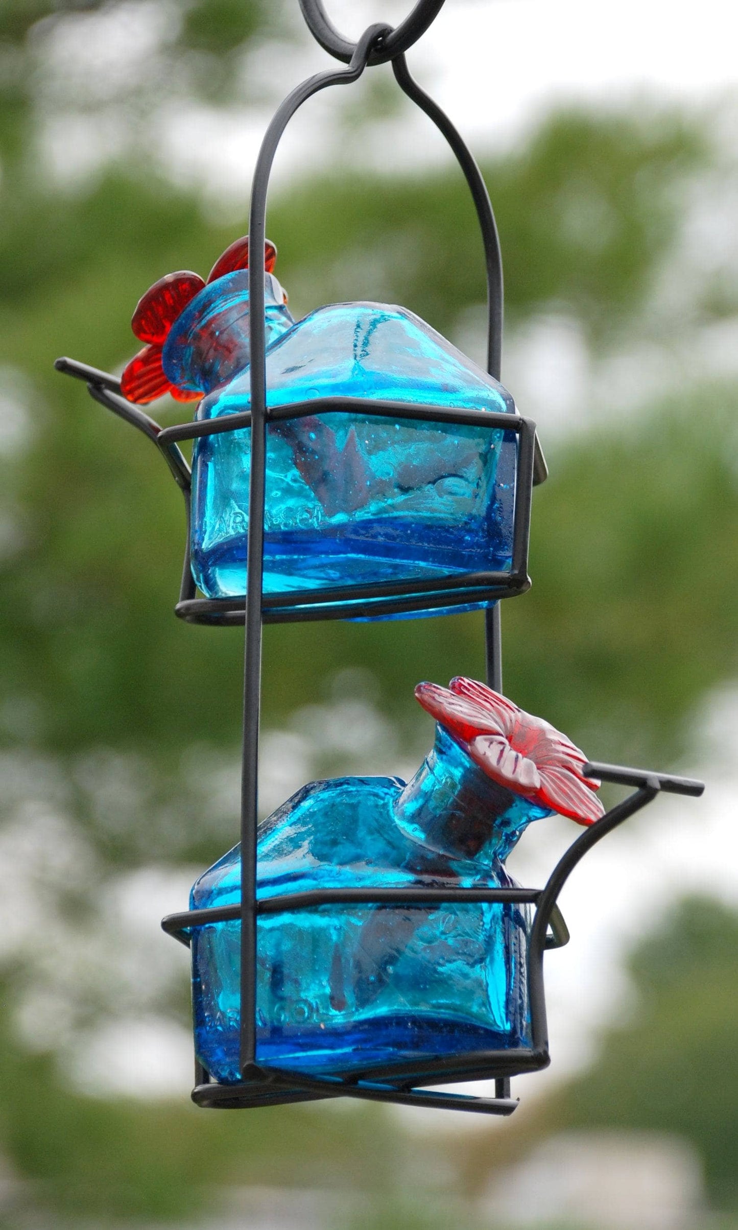 Lunch Pail Hummingbird Feeder