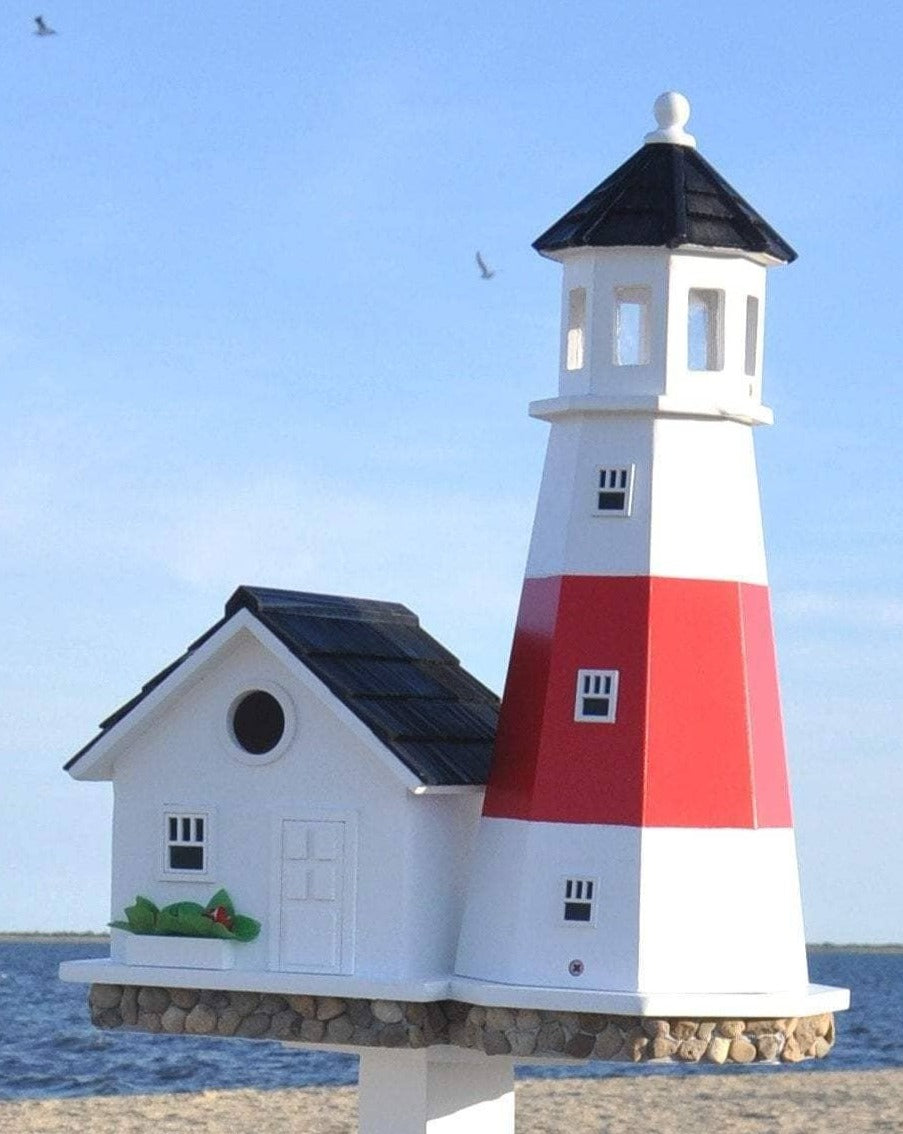 Happy Gardens - Montauk Point Lighthouse Bird House