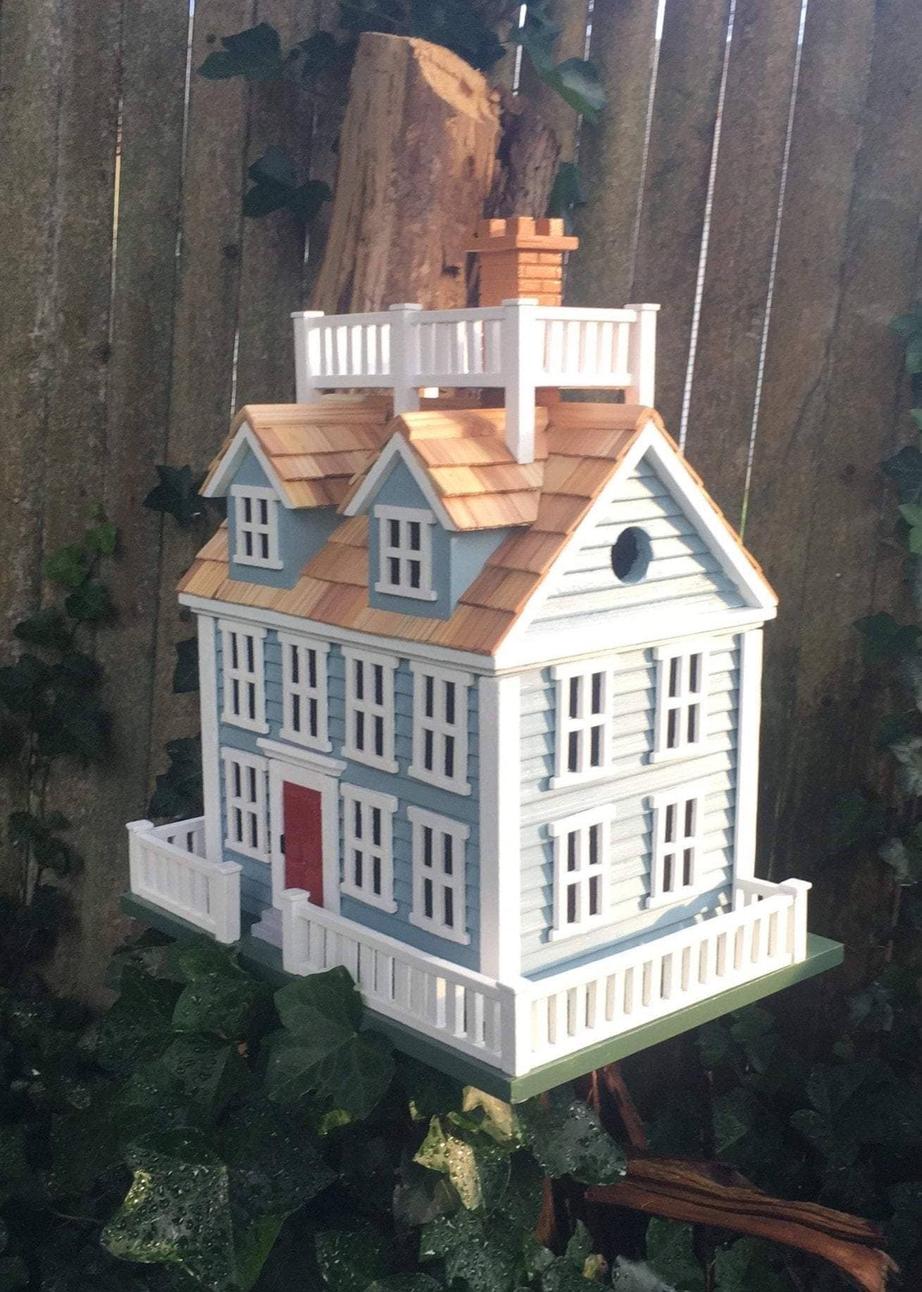 Happy Gardens - Nantucket Colonial Bird House