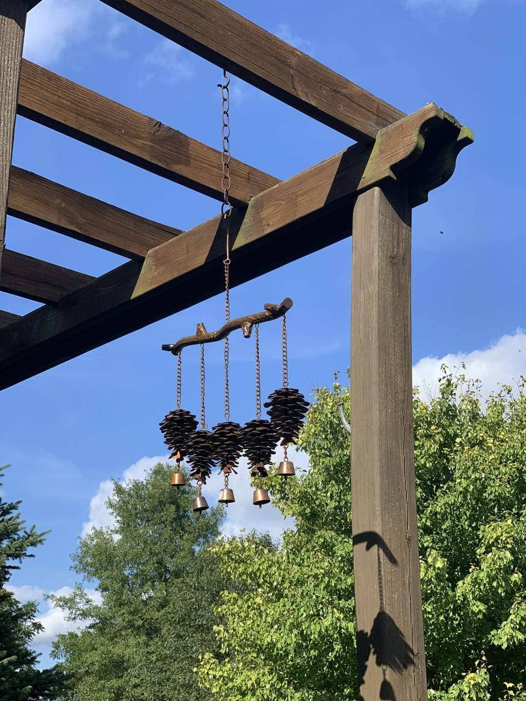 Happy Gardens - Pine Cone Wind Chime