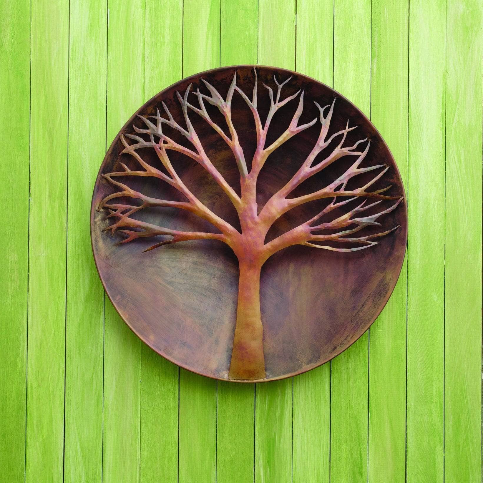 Happy Gardens - Raised Tree Wall Decor Disc