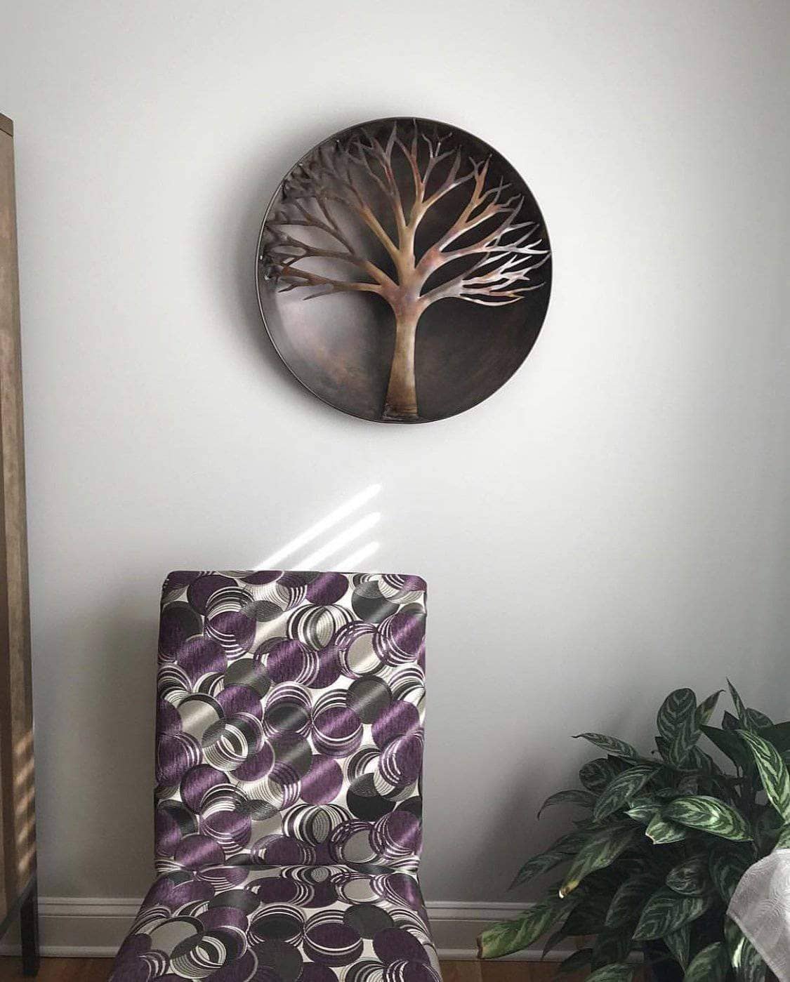 Happy Gardens - Raised Tree Wall Decor Disc
