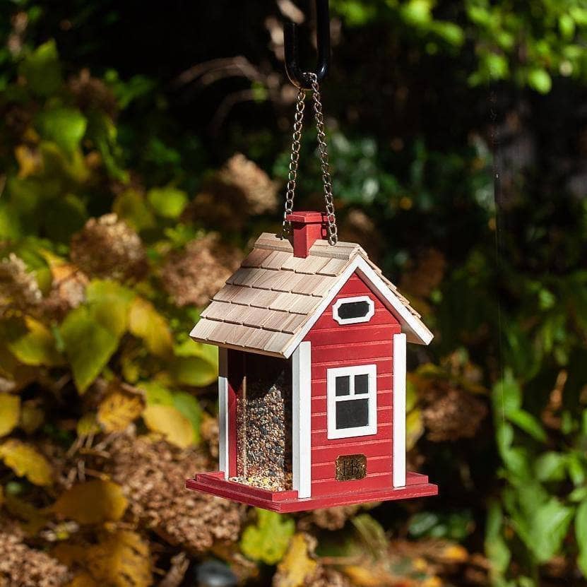 Happy Gardens - Christmas Cottage Bird Feeder