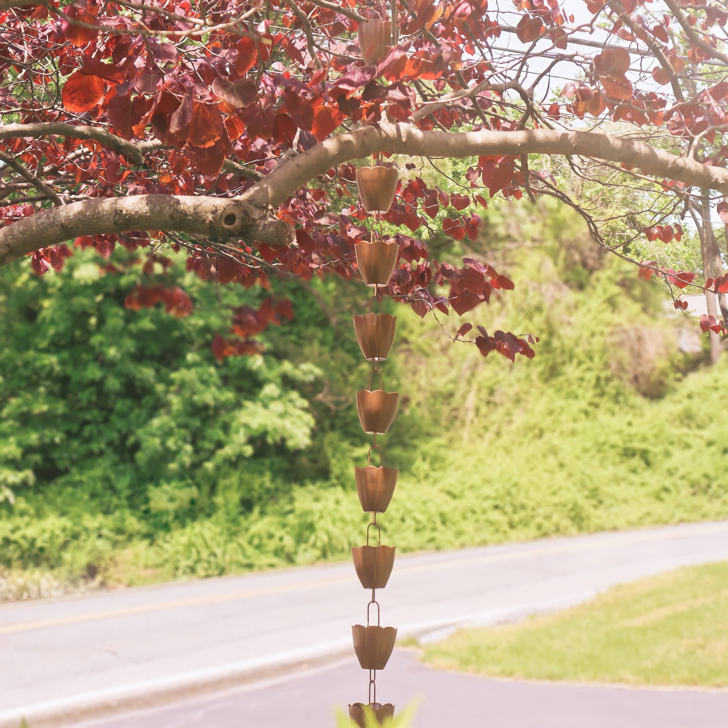 Happy Gardens - Scallop Cup Rain Chain